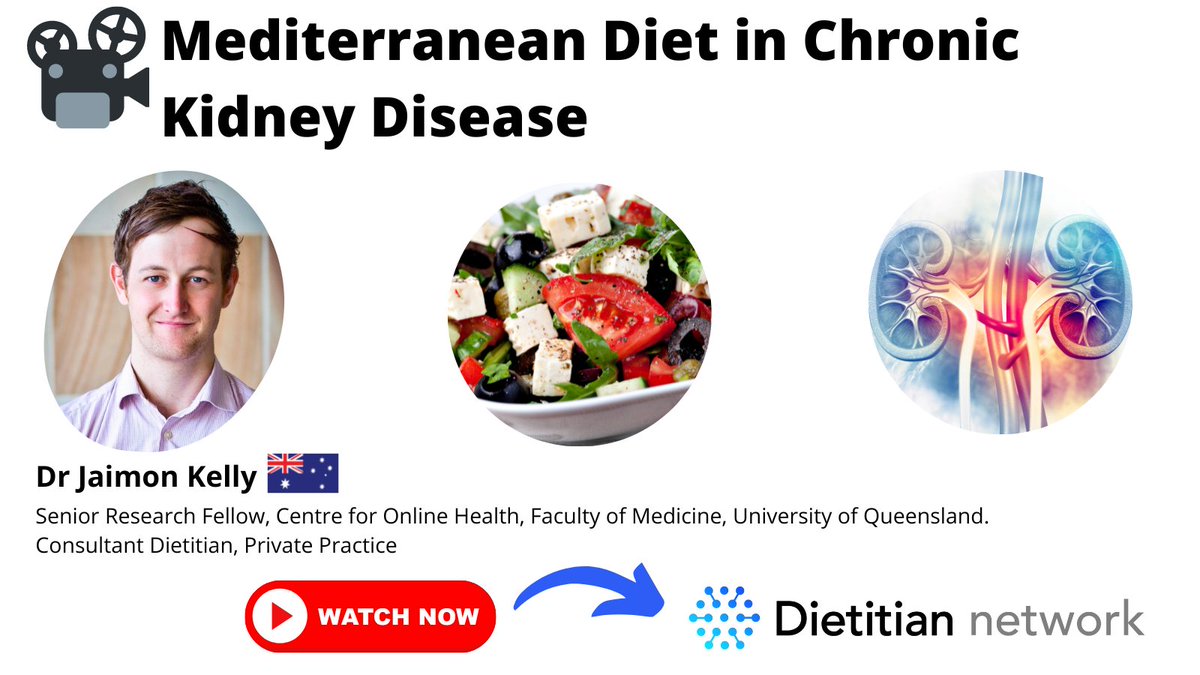 🎥 Latest <a href="/DietitianNwork/">Dietitian Network</a> topic expert presentation available now from <a href="/jaimonkelly/">Jaimon Kelly</a>. Learn why &amp; how this dietary approach can support patients with CKD.

🚀 Explore with a FREE 7-day trial and access this presentation and many more. 

dietitian.network