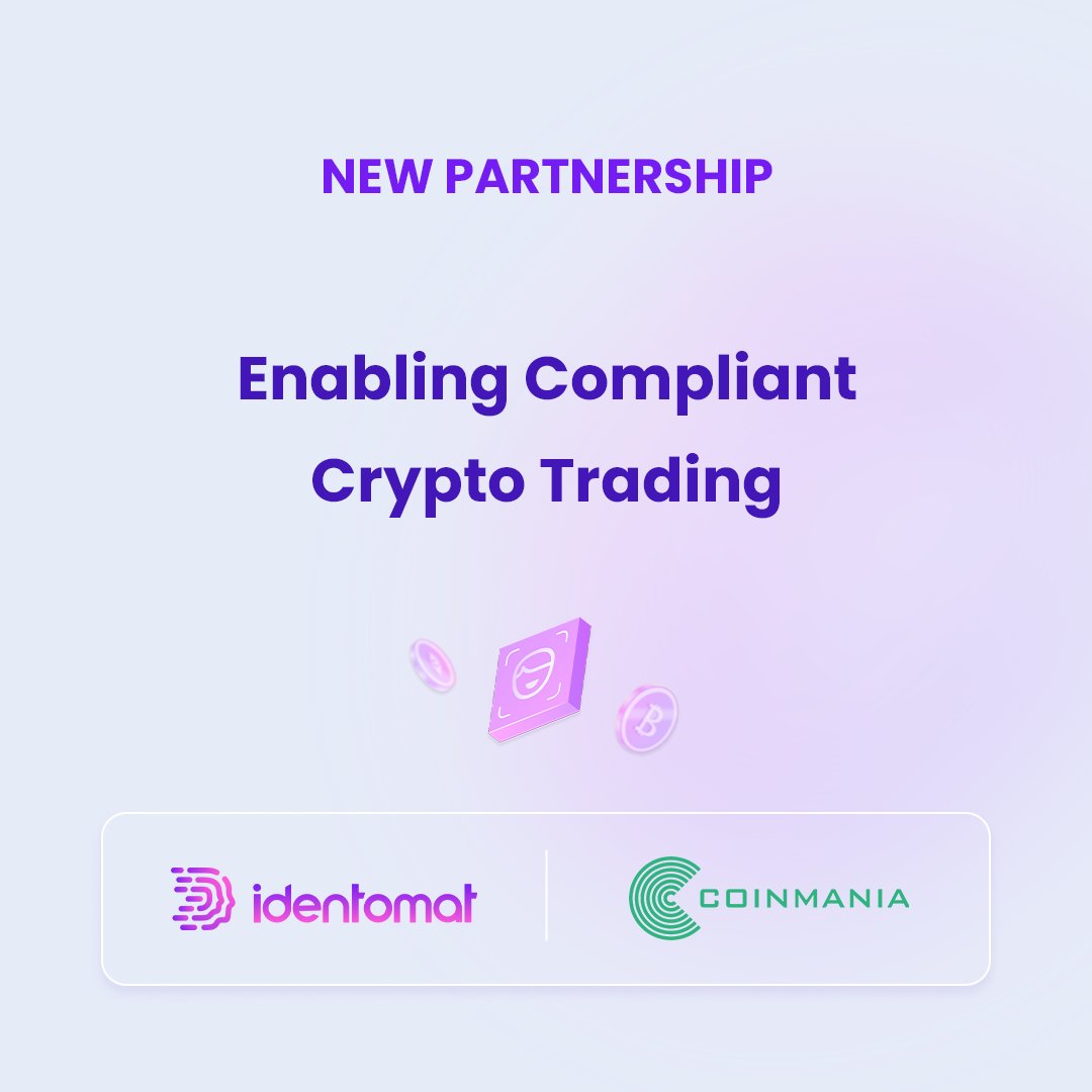 identomat's tweet photo. New Partner Alert 🚀

Introducing partnership with https://t.co/auTTtFTyK0 📈 

A marketplace on the mission to help cryptocurrency adoption in the world supported by Identomat’s AI-Powered eKYC ⚡️

1 | 2 https://t.co/sg4BqDDctF