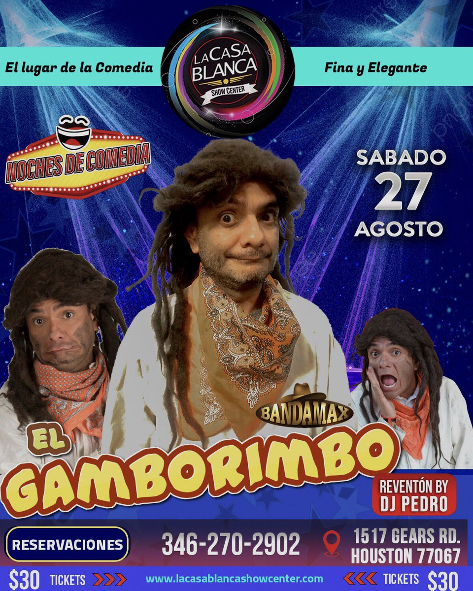 Houston we have a problem!! Gamborimbo is cooming soon!!!
