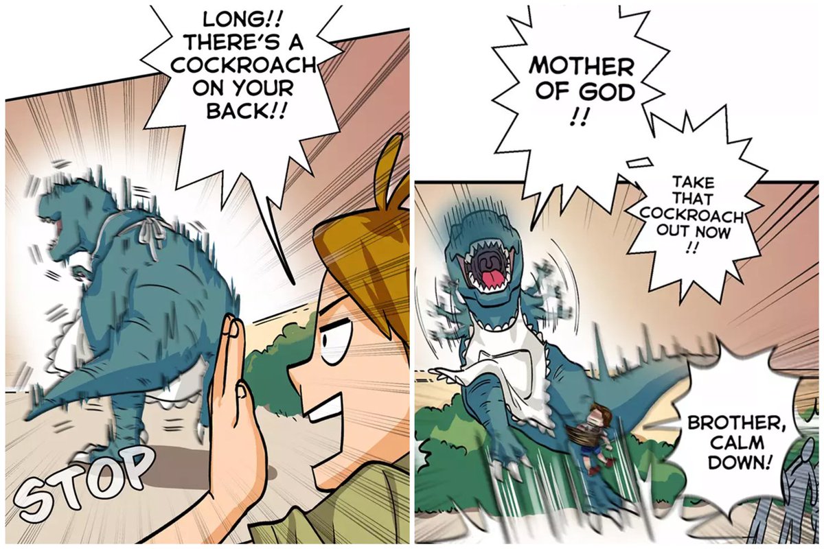 dinopopsio's tweet photo. After all, the cockroach is winner.
👉 Check out new chapter of "My Brother Is T-Rex": https://t.co/qg44Bu3xXY
--
#DinoPOPS #RealUtility #NFT #NFTCollection #NFTCommunity https://t.co/utOjWdtBKq
