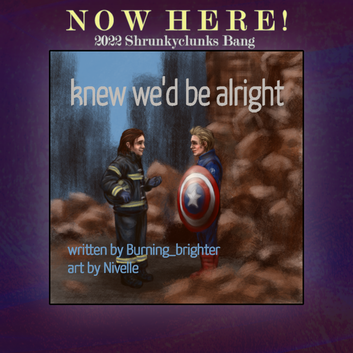 ShrunkyBang's tweet photo. Title: knew we’d be alright
Rating: Explicit
Wordcount: 82k
Fic by Galks @burnin_brighter 
Art by Nivelle 

Fic: https://t.co/LNusFRXrFj
Art: https://t.co/67BpkHds8n https://t.co/Ks9JGGSlKy