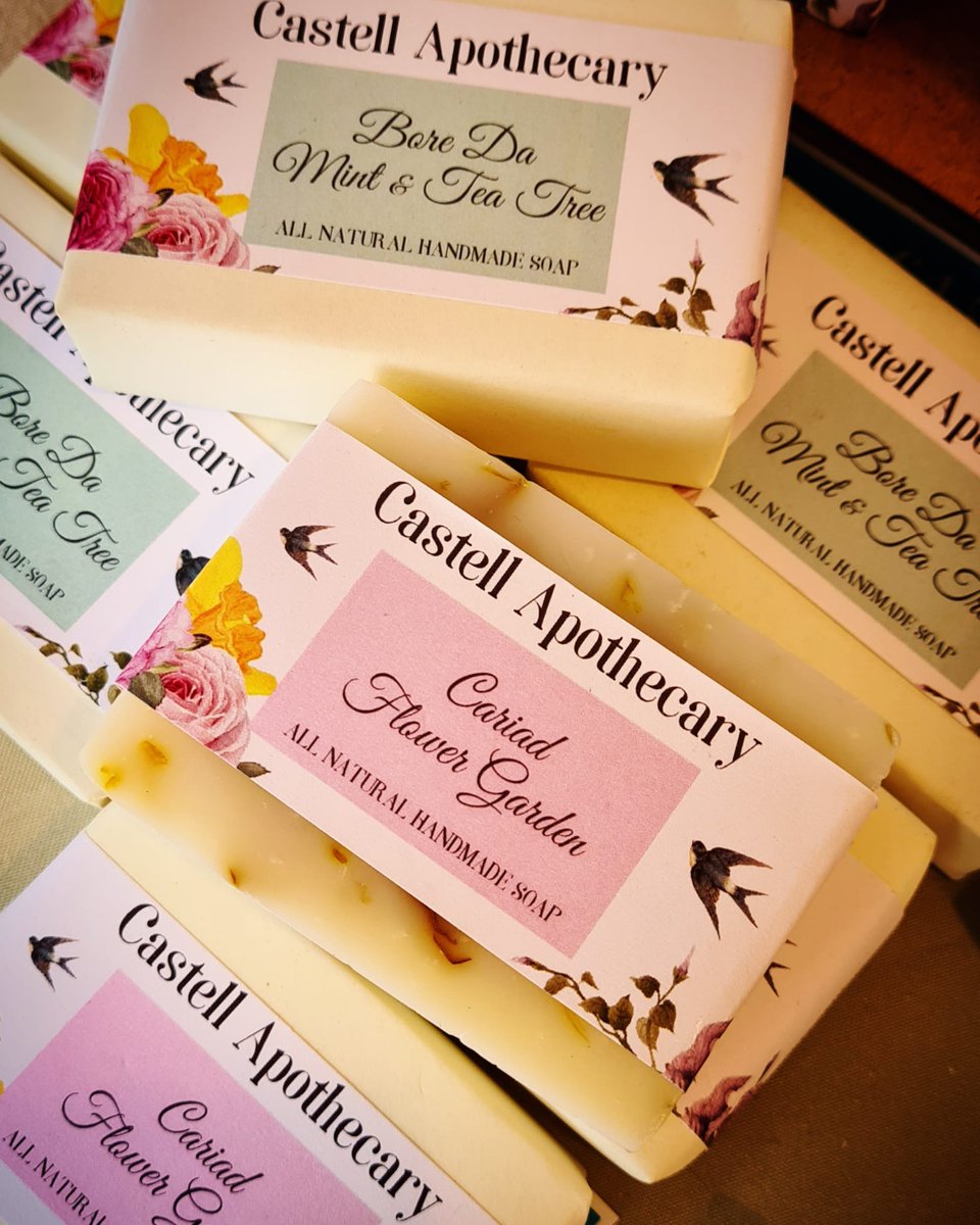 CastellUK's tweet photo. Bore da Cariad
Good morning 🌸
Beautiful all natural #handmadesoaps - for gentle skin care, wonderfully refreshing for mind and body
We're on Working St opp Halifax
See you soon xxx
#Cardiff #flowergarden
#aromatherapy #gentleskincare
#vegan
#sheabuttersoap #facialbar https://t.co/yRUU5G9u55