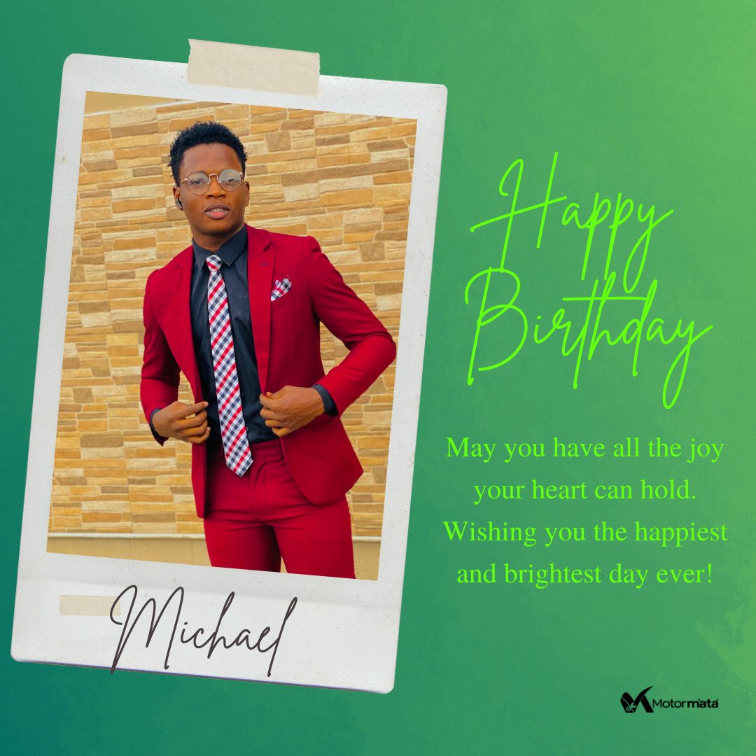 motormata's tweet photo. Hooray!!! 😁
Today we celebrate one of our own..
Do have a day of bliss and happiness, we love you🫶
.
.
#motormata https://t.co/ac1WbCjxN8