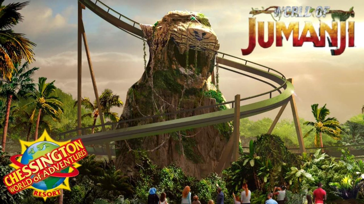 Join me as I take a detailed look at the World Of JUMANJI opening at Chessington World Of Adventures in Spring 2023. In this video I take a detailed look at new concept art, share the latest construction happening at the park and much more! youtu.be/oFdtoqdfzNE