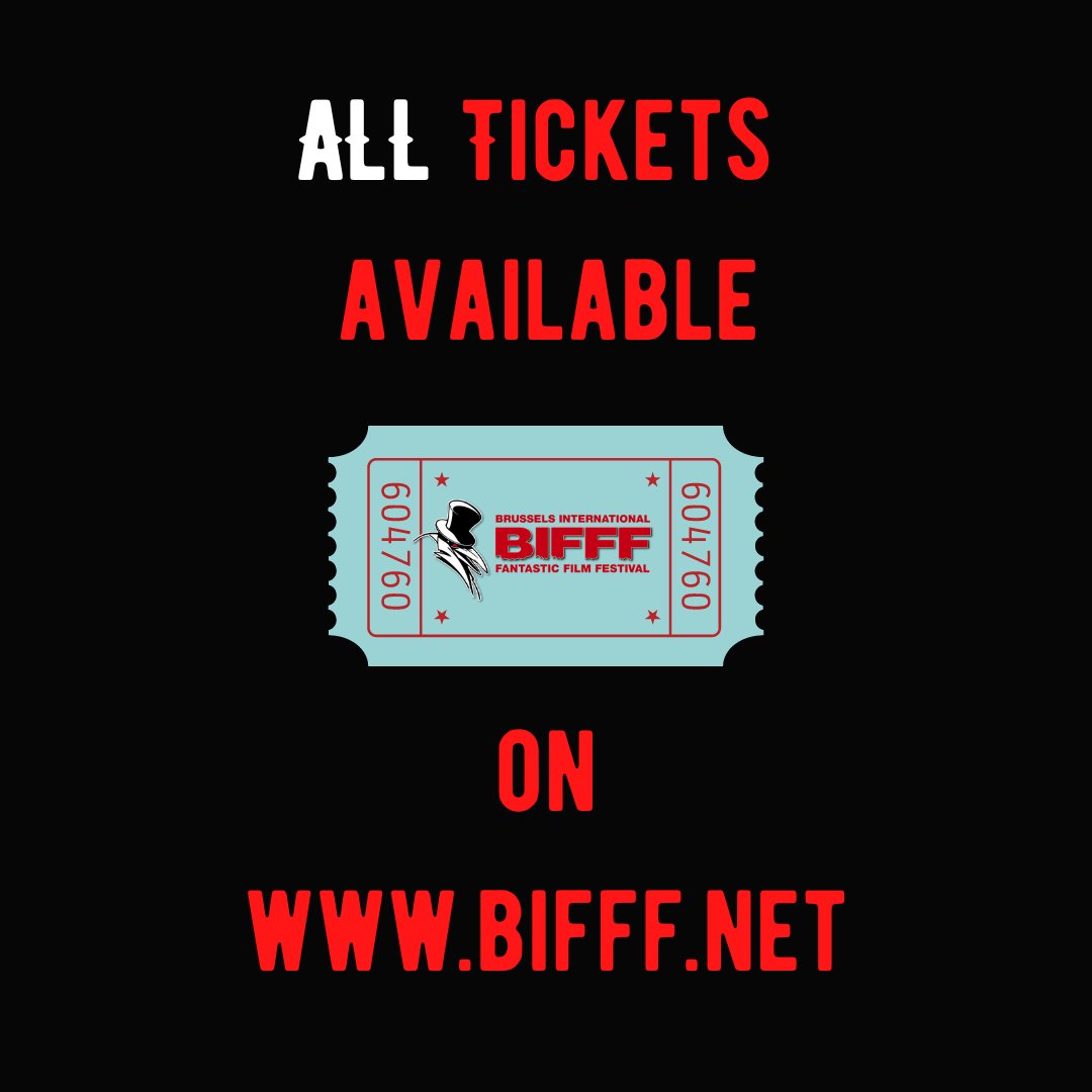bifff_festival's tweet photo. 🔥 𝗢𝗙𝗙𝗜𝗖𝗜𝗔𝗟 𝗔𝗡𝗡𝗢𝗨𝗡𝗖𝗘𝗠𝗘𝗡𝗧 🔥

𝗧𝗶𝗰𝗸𝗲𝘁𝘀 for our 40th edition are officially on sale on our website! 🎟️🔗https://t.co/iw8CcV2piQ #BIFFF #BIFFF2022 #BIFFF40 #tickets #featurefilms #shortfilms #masterclasses #baldesvampires https://t.co/UzSC4p1Shm