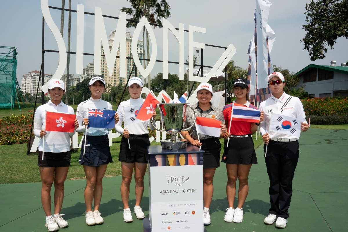 GolfinSTYLEID's tweet photo. ”You can never say because you are world No.4, that means I'm going to win,” Lydia Ko said ahead of the inaugural Simone Asia Pacific Cup. https://t.co/HqRCBrr5aw #SimoneAsiaPacificCup #APGP https://t.co/ZTmdPyHS3w