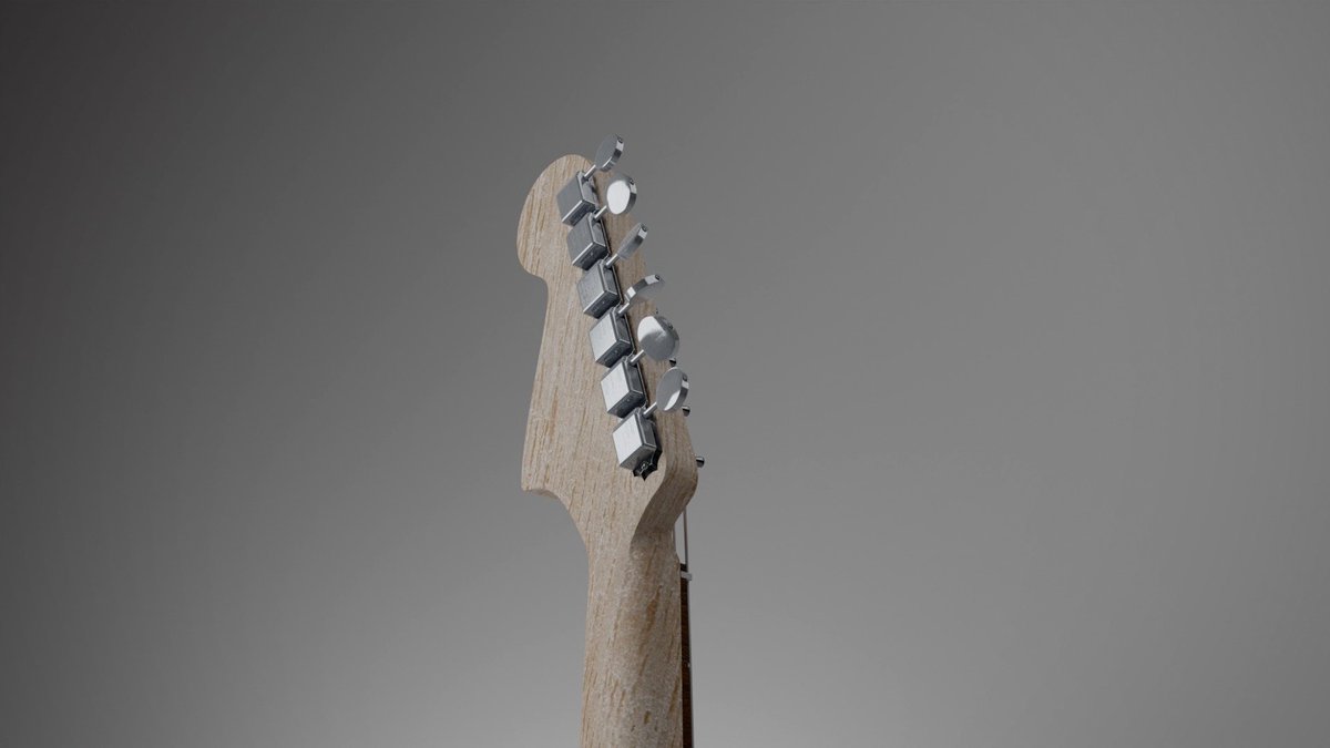leicudelia's tweet photo. 昔、買いたかった FenderJazzmaster

ロゴやら、テクスチャやら色々試せて楽しかった。

UV展開とか、かなり久しぶり。

#fender #jazzmaster 
#Rhinoceros 
#blender #blender #b3d #cycles #3DCG https://t.co/DUP4tCjj2w