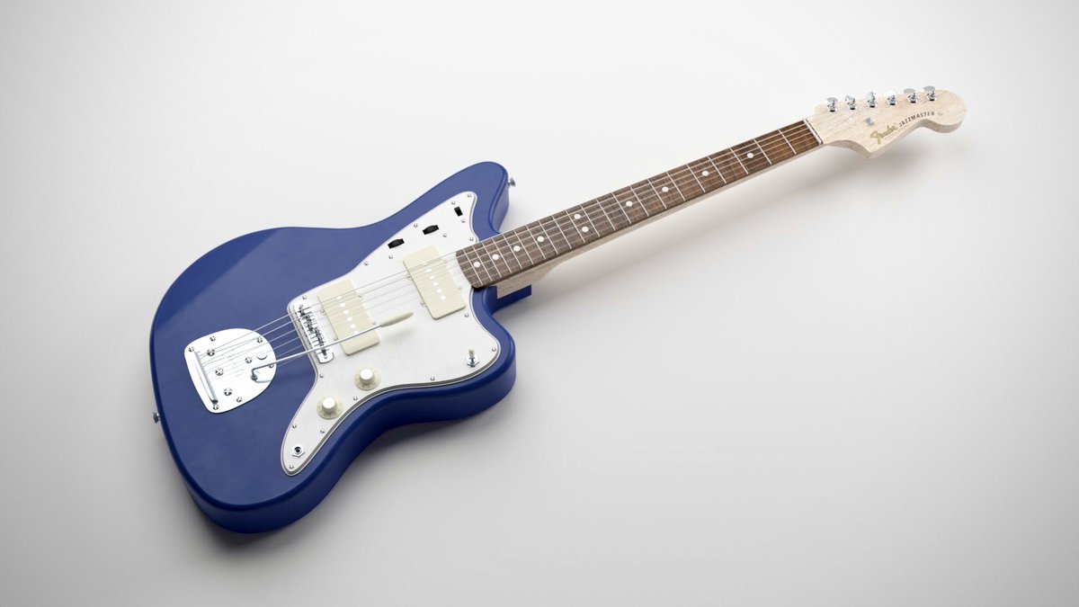 leicudelia's tweet photo. 昔、買いたかった FenderJazzmaster

ロゴやら、テクスチャやら色々試せて楽しかった。

UV展開とか、かなり久しぶり。

#fender #jazzmaster 
#Rhinoceros 
#blender #blender #b3d #cycles #3DCG https://t.co/DUP4tCjj2w