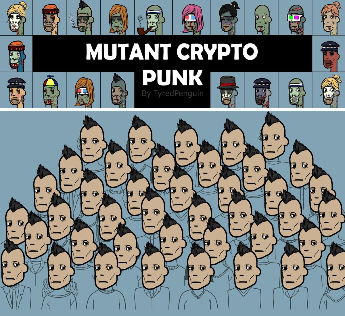 BHlrqahExrjiHFQ's tweet photo. Gm!

Mutant Crypto Punk
Collection available on OpenSea!
Click here👉 https://t.co/kkxY6IXeqX
Volume 11.9 ETH, Floor price is 0,0005 ETH ($0,93)

DISCORD https://t.co/HGnosNb6dY

#Mutantcryptopunks #MutantCryptoPunk @TyredPenguins #opensea @MutantCP #NFT #NFTs https://t.co/f6uxsDhyOt