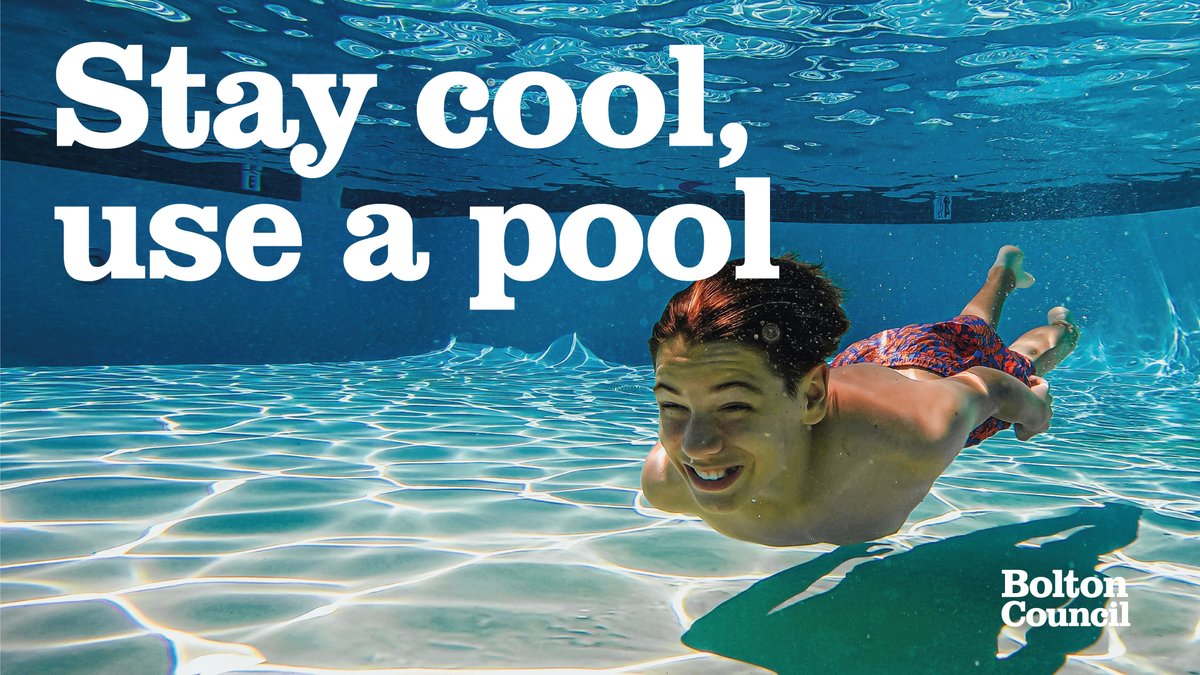 Did you know it is free to swim at the leisure centres if you are under 17 years old and are a resident of Bolton?

Stay cool, use a pool🌊

Visit our website for more information👉bit.ly/3vXxDZ1