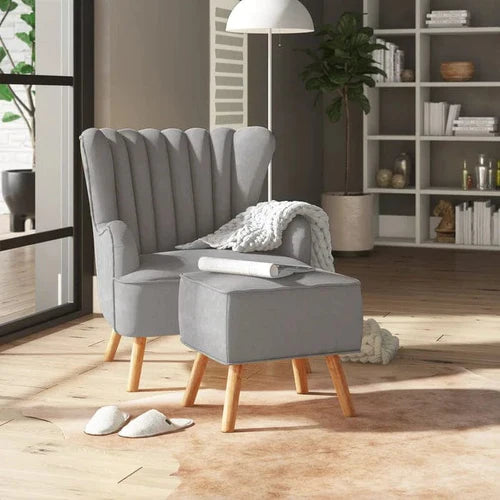 woodentwist's tweet image. Add a style highlight to your home with this Wingback chair and ottoman.
#widetuftedchair #wingbackchair #woodenchair #woodentwistindia #furniturewithatwist #livingroomdecor #homedecorinspo #woodenfurniture #interiordesign #ottoman #chairdesign