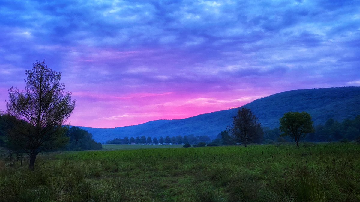 vineyardwarrior's tweet photo. Good Morning Friends 🌅 #beautifulmorning #beautifulview #clouds #drive2work #fingerlakes #goodmorning #favoritespot #landscape #landscapephotography #photography #sunrise #sunrisephotography #pinkskies https://t.co/ZVqng7OZ0Y