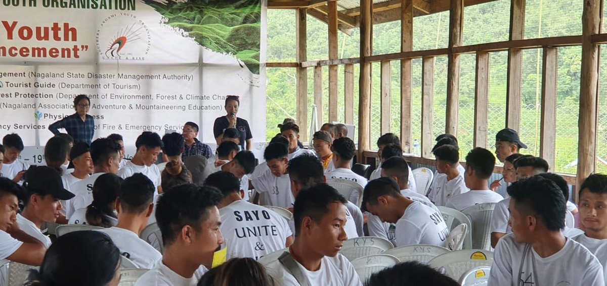 2de, I hd d privilge 2 be d spcial guest 4 d SAYO prgrm being held at Mima 4 d young youths 2 explore n develop dir skills and gain exprnce on varied fields. 80youths hv regstrd, de prgmm will go 4 3days.
⁦<a href="/MyGovNagaland/">MyGov Nagaland</a>⁩ ⁦<a href="/CmoNagaland/">CMO Nagaland</a>⁩ ⁦<a href="/dipr_nagaland/">DIPR Nagaland</a>⁩ ⁦