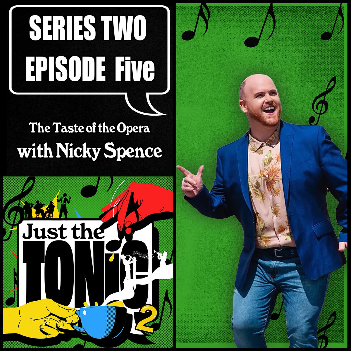 Ep.5 The Taste of the Opera

Katie meets singer extraordinaire <a href="/nickythespence/">𝐍𝐢𝐜𝐤𝐲 𝐒𝐩𝐞𝐧𝐜𝐞</a>.  His career is going from strength to strength – he's sung with all the major opera companies – but, he tells Katie, he'd give it all up to appear on … tune in to find out!

shows.acast.com/just-the-tonic…