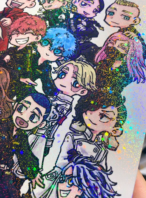 思ってたよりギラッギラになっててわろてる。後でちゃんと写真撮るぞー! 