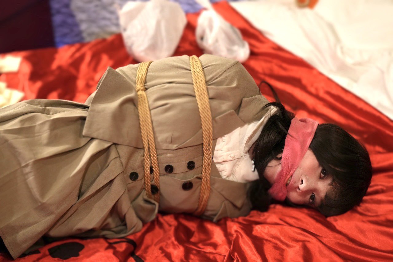 OL女装緊縛猿轡 縄執事 (@lara_dialy_tw) / X