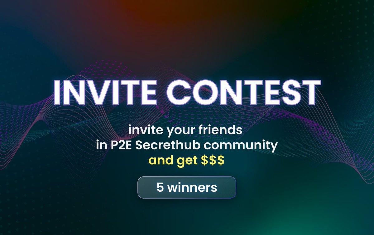 🏆INVITE CONTEST IN OUR DISCORD🏆

Terms:
⚡️Invite your friends to our server
⚡️Take part in the chat
⚡️Get rewards for being active

End: 26.08

🎟️Prize pool:
🏆1st - 50$
🏆2nd - 30$
🏆3rd - 20$
🏆4th - 10$
🏆5th - 5$

Find all the details on the discord
discord.gg/7UBXaBtfZ8