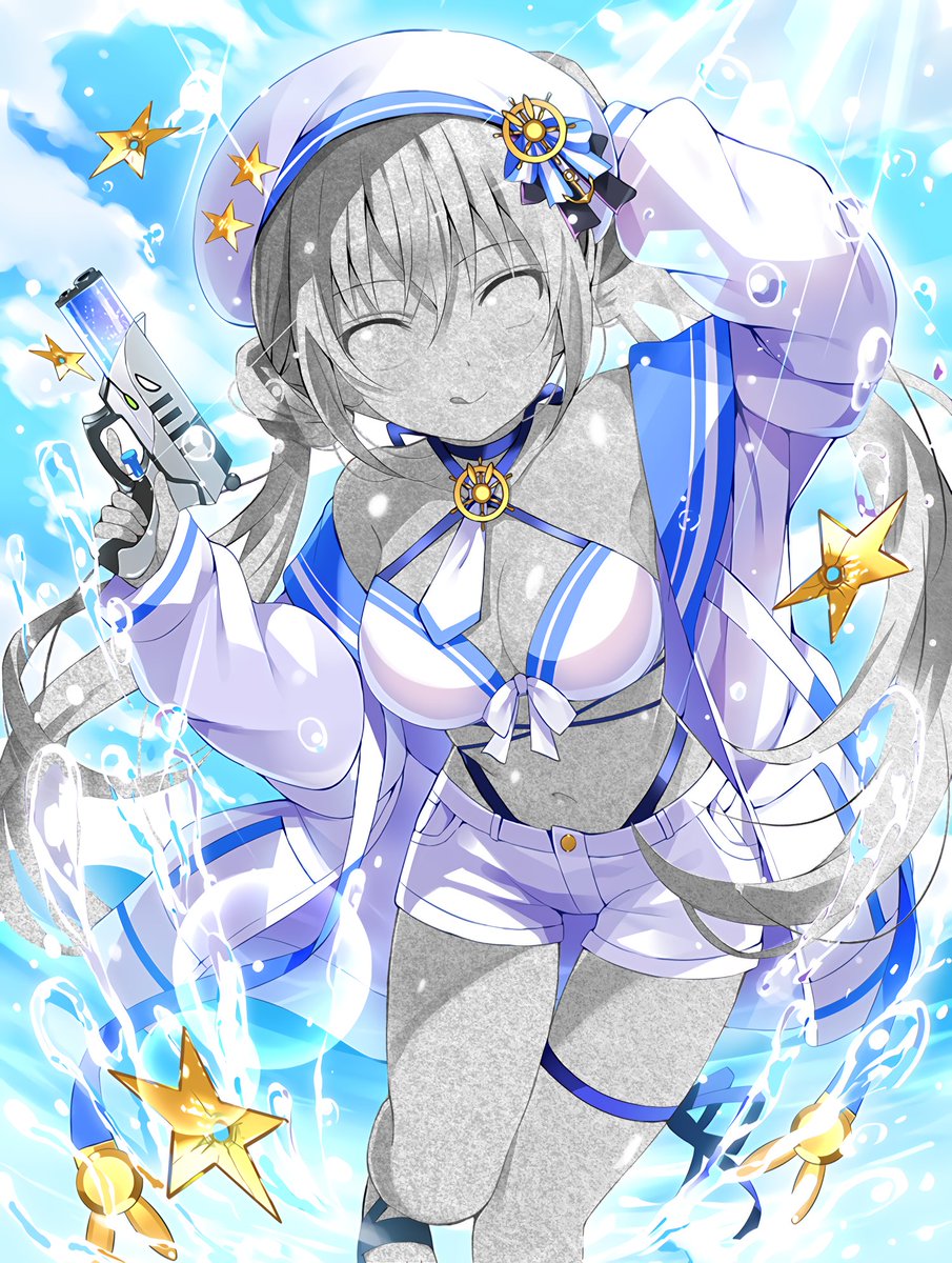 LLointn0821's tweet photo. 空けるつもりはなかったけど、期間空いてしまった
今年は推しの水着が多くて良きです
#石化　#固めコラ https://t.co/jhRY3pG88n