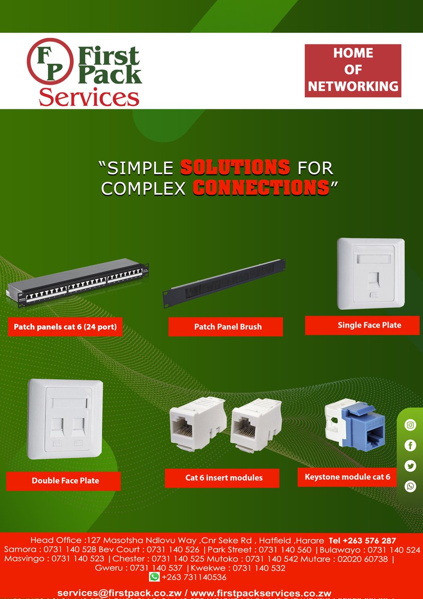 FirstPackServic's tweet photo. #Homeofnetworking for all your #patchpanel with bundle multiple network ports for easy connectivity #brushpanel enabling tideness within cabinet #cat6insrtmodules #keystonemodulecat6 Hurry hurrry!!!! While stock last only @firstpackservices https://t.co/K0RayU5VL6