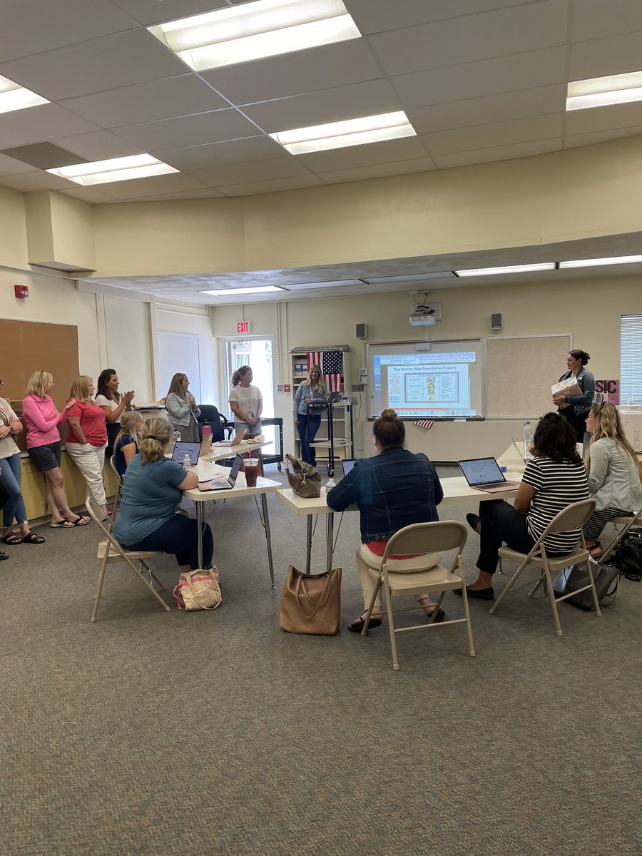 DDE Warriors at Work! Leaders preparing the Warrior Way for their colleagues and students! #ProudToBeDDE 📷: Olivia age 3