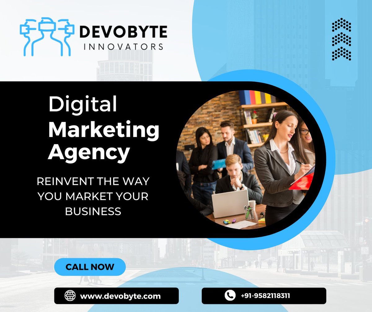 devobyte's tweet photo. Reinvent the way you market your business. Call now to book your free consultation with us. #Marketing #Branding #Devobyte #Sales https://t.co/5nAzg9zdgY