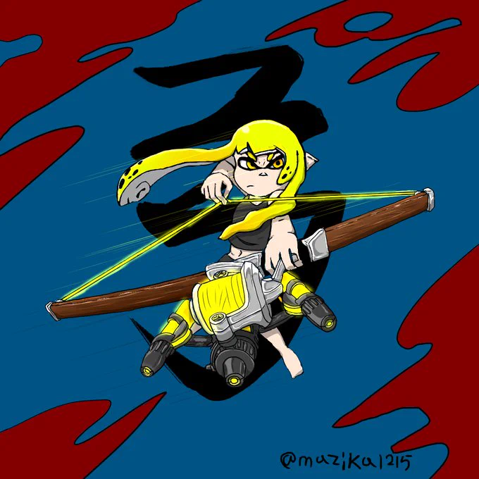 #スプラトゥーン3これは発表初日に描いたイラスト 