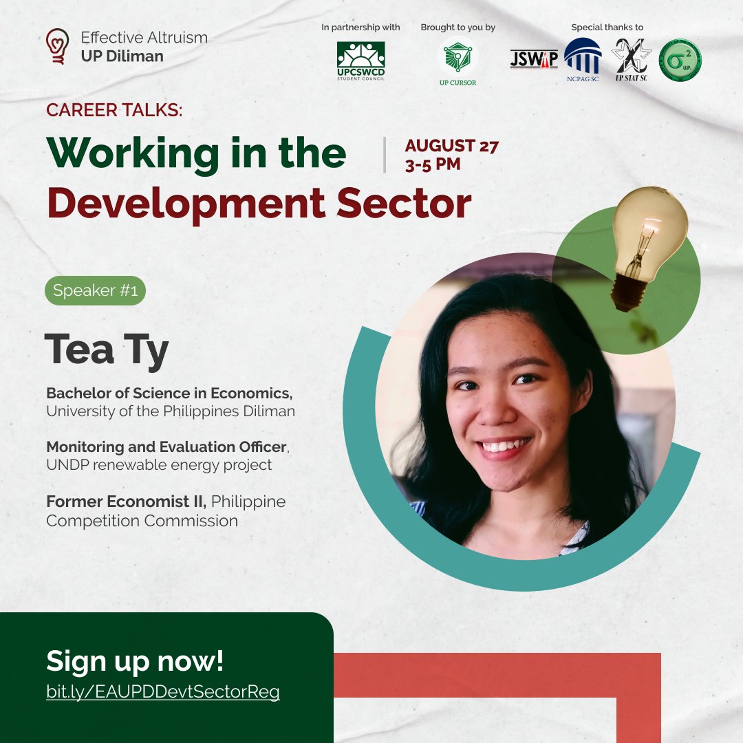 eaupdiliman's tweet photo. Eager to pursue a career in service of others? If yes, that’s one box ticked on the “Am I fit for Development Sector?” checklist! Now’s the time to take the next step- figuring out which path to pursue among those available based on your skills and advocacies.  

(1/5) https://t.co/9gufBqZPaf