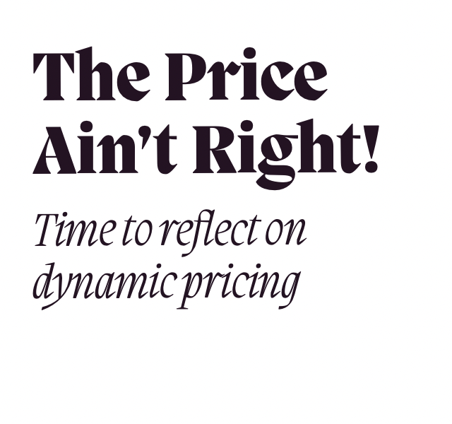 FestForwardMag's tweet photo. It's summer 2030, and #festforwardmag suggests it's time to reflect on dynamic pricing... When your ticket price is algorithmically generated, and based on the data you're willing to share with a platform, how do you know that price is fair? More at https://t.co/mCk6akDj7z... https://t.co/zaM3zJnjfX