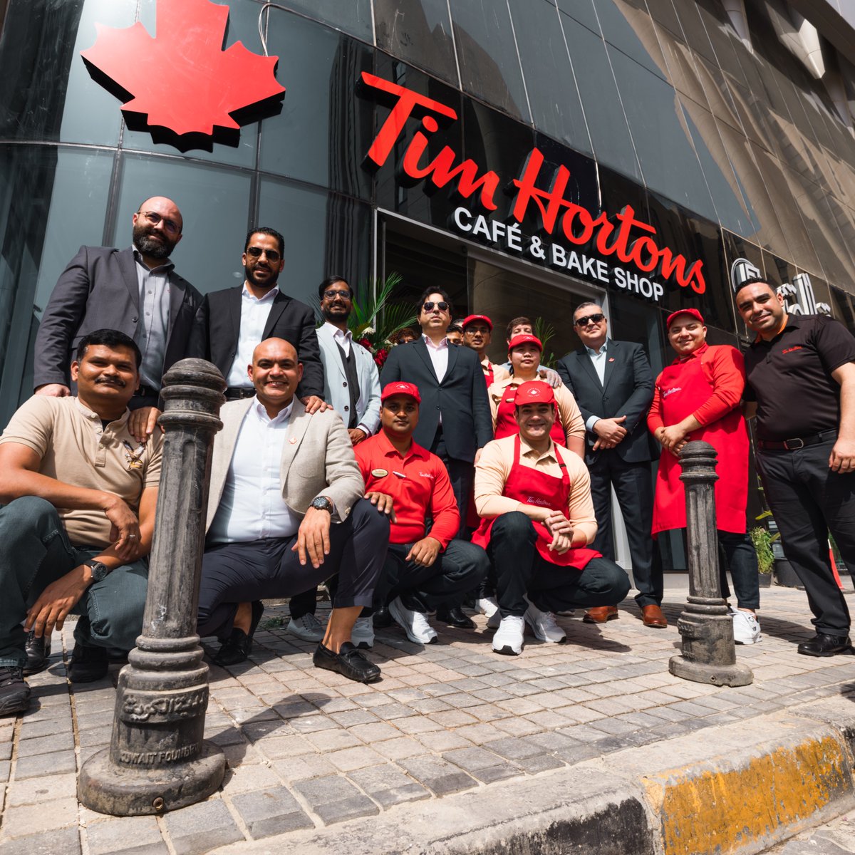 TimHortonsGCC's tweet photo. Tim Hortons is beyond pleased to announce the launch of 5 *NEW* stores in Kuwait City, on the 15th of August.
The time has finally come for you all to enjoy our 100% Premium Arabica Coffee ☕ and our delicious, Freshly Baked Donuts 🍩
#timhortonsgcc #timhortonskuwait #timhortons https://t.co/eHbjGS8qLD