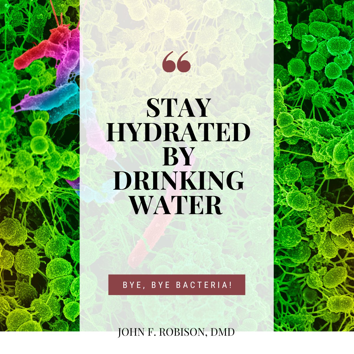 #TipTuesday Saliva washes away food and neutralizes acids produced by bacteria in the mouth, helping to protect you from microbes that grow and lead to disease. Stay hydrated and drink more water.🚰