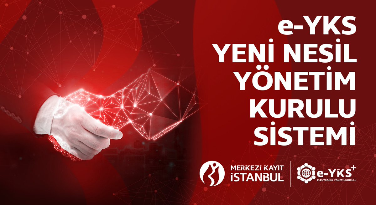 MerkeziKayitTur's tweet photo. 📍e-YKS, yönetim kurulu toplantılarına bulunduğunuz yerden katılabileceğiniz, Türkiye’nin yeni nesil yönetim kurulu sistemidir.
📌Hukuken geçerli
📌Maliyet ve zaman tasarrufu
📌Çoklu dil desteği
📌Güvenli iletişim
🔗https://t.co/nbIIWLk8rE
#MKK #eYKS #kurumsalyönetim https://t.co/Qhssu9IbxH