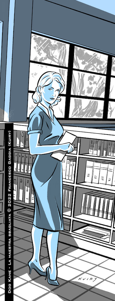 DogKaneComics's tweet photo. Elogio della maestra

da: 'La maestra sbagliata'
- settembre 2022 -
In anteprima qui:
https://t.co/oaIiywaNhc

#DogKane #comics #LaMaestraSbagliata #trailer #comingsoon #giallo #noir #Kuiry #fumetti #characterdesign https://t.co/CzJGX38OD0