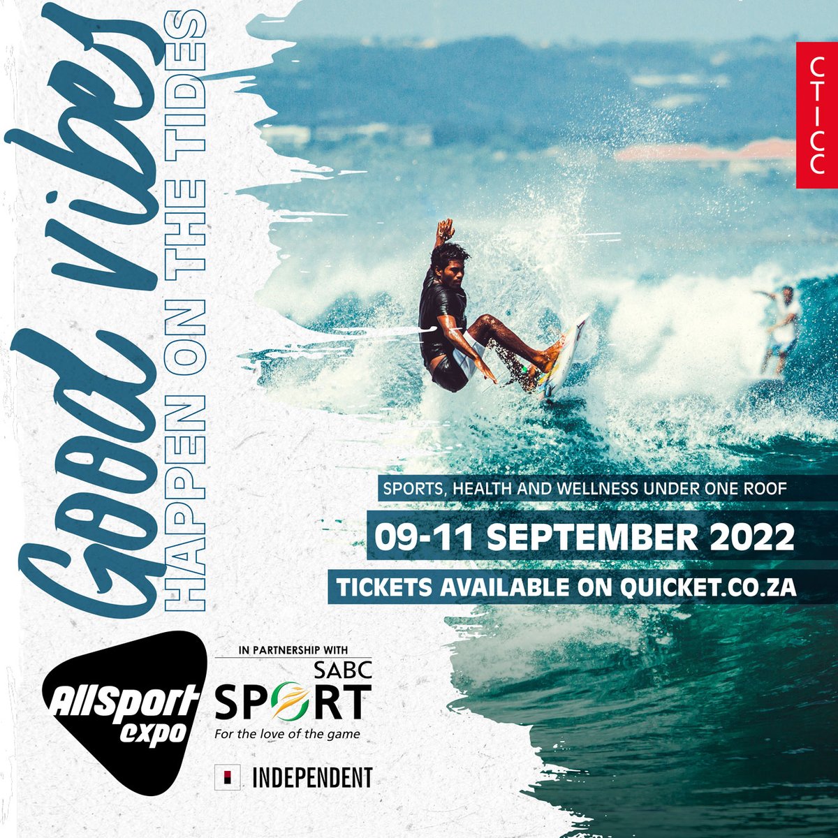 PSGR21EB's tweet photo. Connect with homegrown sports, health and nutrition brands and small businesses at the @CTICC_Official @AllsportExpo, 9-11 September 2022. Tickets available at: https://t.co/kPQXxI5udb
#CapeTown #Sports #Wellness https://t.co/Dzs4IOc3XB