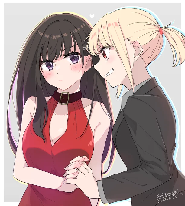 衣装交換👗

#リコリコ #ちさたき 