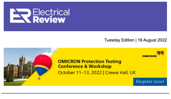 elecreviewmag's tweet photo. In today's newsletter, we discuss @wpduk aiming to be the first #electricity distribution #network #operator to approve all domestic #EV chargers/heat pumps &amp; what's taking place at the latest #Omicron Conference: https://t.co/YWLeIN1QBe
 #PoweredOnLive #Riello #EnAppSys https://t.co/A0PonkoiK7