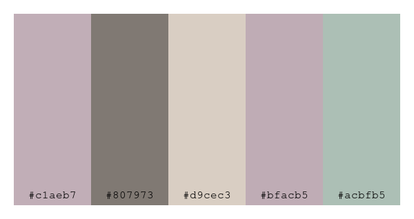 ColPaletteBot's tweet photo. Beep beep, here's a pretty color palette for you!
color-scheme.js parameters used:
- hue: 193
- variation: pale
- colors: #c1aeb7, #807973, #d9cec3, #bfacb5, #acbfb5
Have a lovely day!
#twitterbot #colorpalette #colors #palette #prettycolors https://t.co/beINcUIuCp
