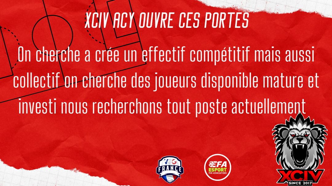 Notre académie ouvre ces portes pour L'opus 23 , pour plus d'informations contactez @Eklos004