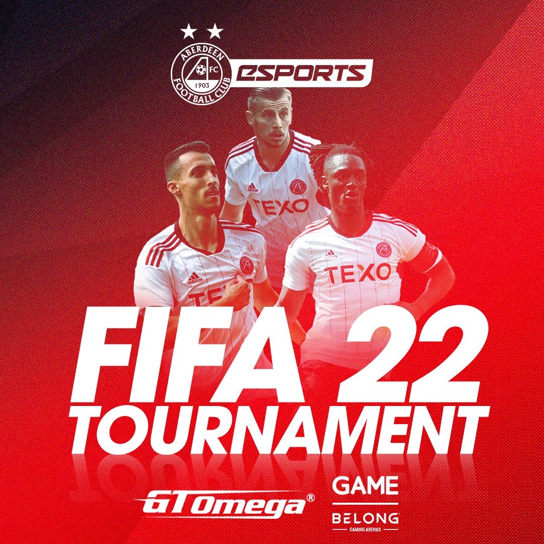 AberdeenFC's tweet photo. 🎮 Fancy yourself as the best FIFA player in Aberdeen?

📍 RDS, Pittodrie Stadium
📅 Friday 16 September
🕰️ 4pm K.O.
ℹ️ Prizes, gaming experiences and more!