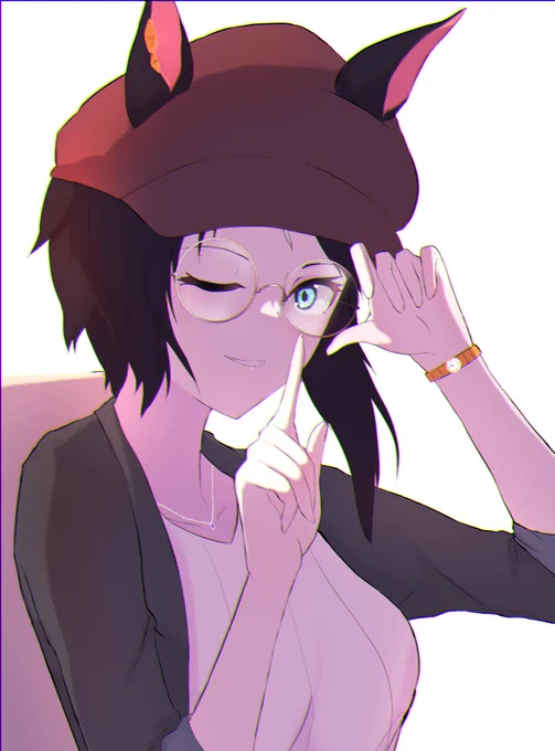 フジキセキさんを描きました 