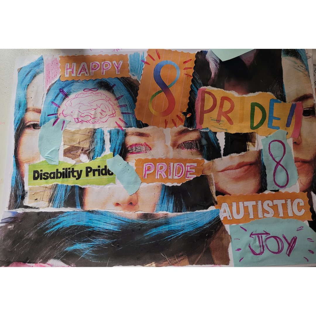 In honour of #DisabilityPrideMonth, we asked our community to share artwork about Disability Pride.

We received this design from Zoe, who said: 'Disability is not a dirty word, I am proud to be part of a wonderfully diverse and accepting community.'

We couldn't agree more!❤️