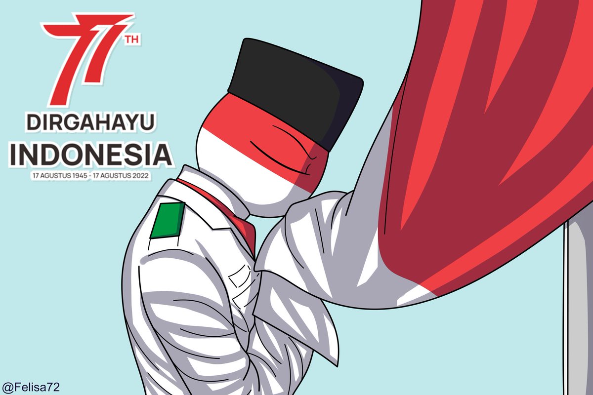 🇮🇩✨️Happy Indonesian Independence Day ✨️🇮🇩

#CountryHumans #CountryHumansindonesia #harikemerdekaanindonesia