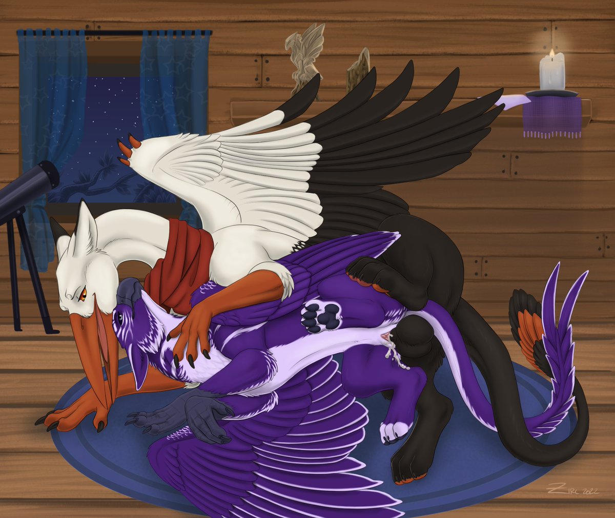 LongBeaks's tweet photo. Welcome to the sexy stork's nest uvu
Expect a lot of smooth courtship, along with bondage, tapers, messy fluids, ferals, talons &amp; hooves, quicksand, thighs, some TF, and the occasional hypno to make friends happy

arts by @/AsuriiA, @/glowgryph, myself, and @/PalehornTeats https://t.co/B0v0u2wIY6