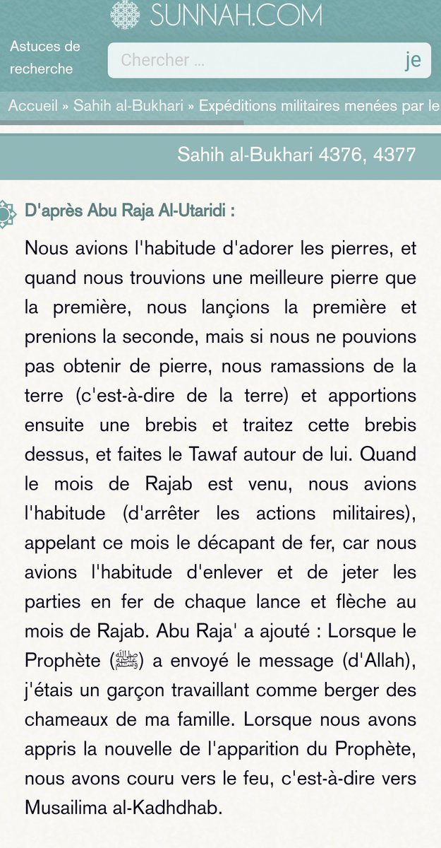 smoprod's tweet photo. @MisericordeF @fidepost en islam la pierre noir à le pouvoir d'effacer les péchés pour celui qui la touche. D'ailleurs bien avant L'islam les arabes adoré une pierre à la kaaba et la remplacer pour diverses raisons. La P.N détient un attribu divin celui d'effacer les péchés . #monotheisme https://t.co/yg1Q1hbSEO