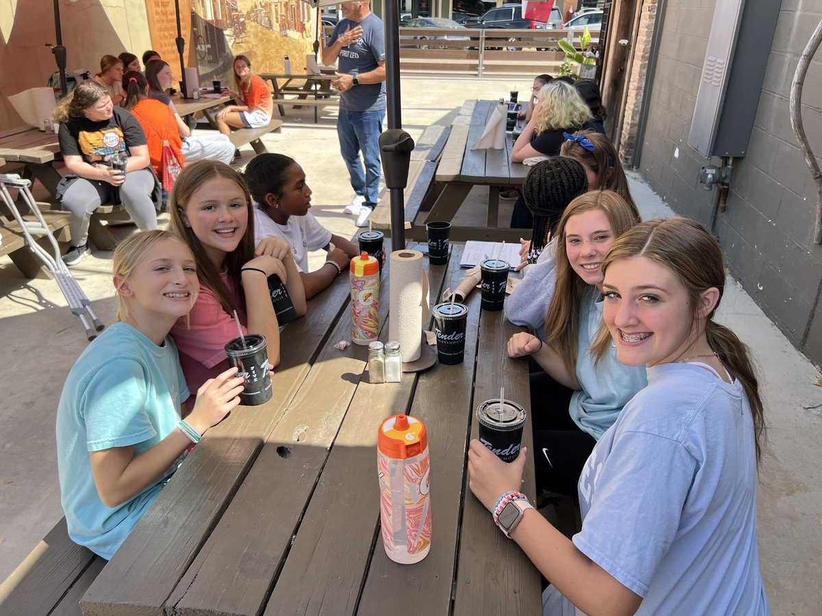 Thank you Tender SmokeHouse for treating our MMS 7th. Graders during our Bobcat Bootcamp! So delicious! #bemoore