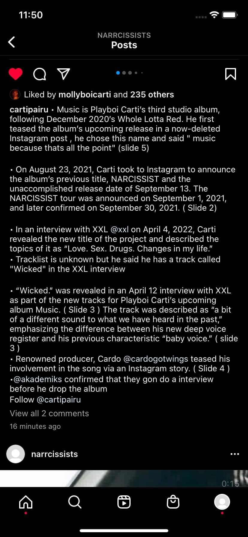 Playboi Carti Music Return Teaser Twitter Instagram Info