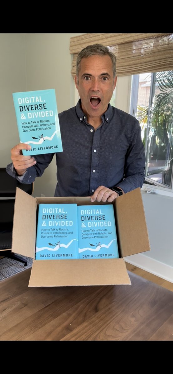 DavidLivermore's tweet image. The first shipment has arrived! 3 weeks and counting until DIGITAL, DIVERSE &amp;amp; DIVIDED is on sale everywhere.

#culturalintelligence #sameDNA
amazon.com/gp/product/152…