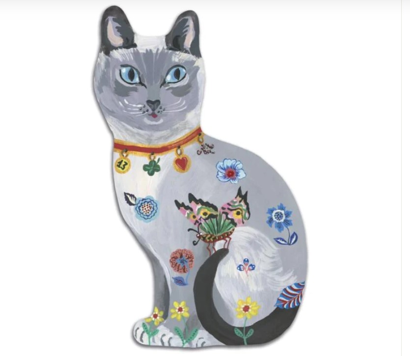 ShopSwedish's tweet photo. The Tiffany Cat Serving Board is ideal for setting out as a serving platter, to create an elegant centerpiece, or to place as a decorative object in your home.

Absolutely prrrfect as a gift to the cat lover in your life! Shop in-person or online at https://t.co/sV18OghErj. https://t.co/A0DJoYb9mT