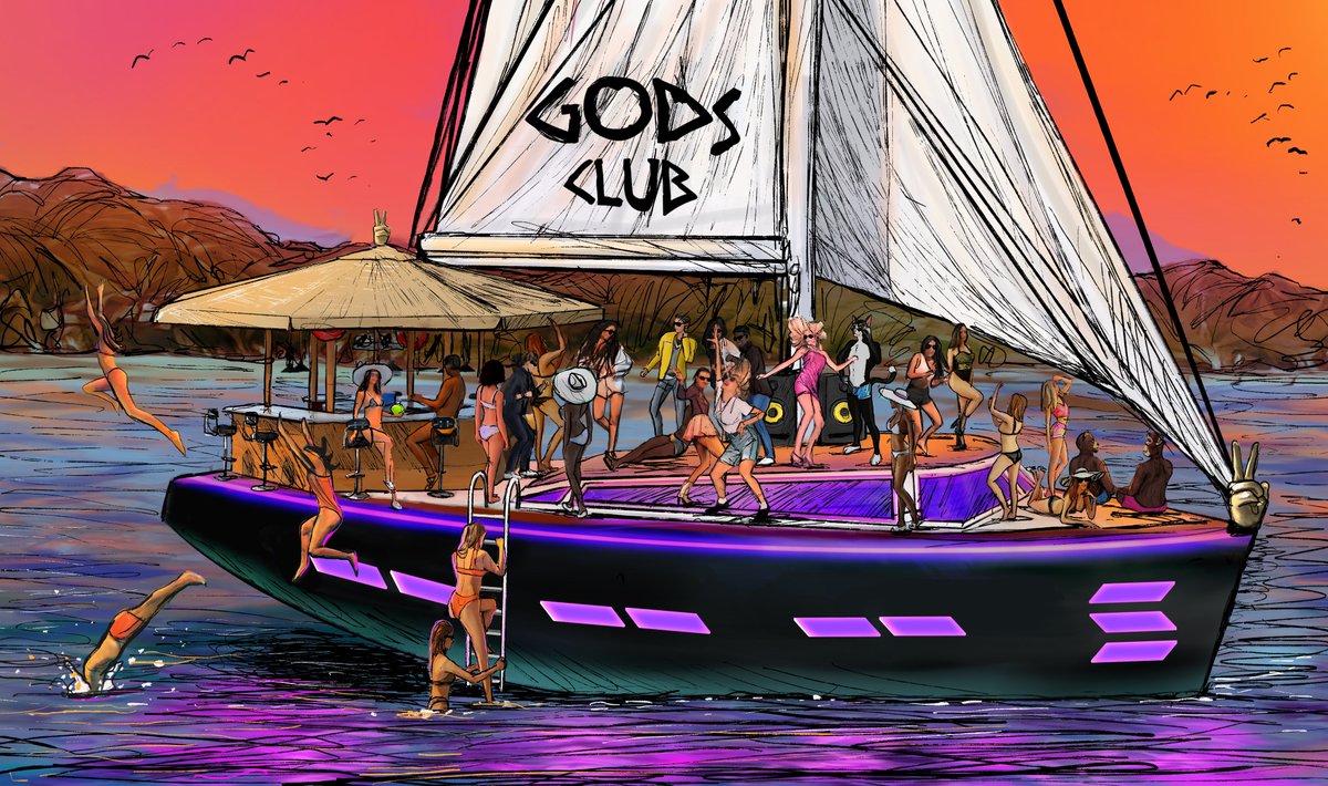 The Gods Club #NFT collection...👑 
godsclub.io

Gods Club NFT is Utility NFT, except that it is a #web3 and #Metaverse  project.

Interact for a limited number of whitelist. RT &amp; Like 💞
#NFTs #SolanaNFT #NFTCommumity #Solana