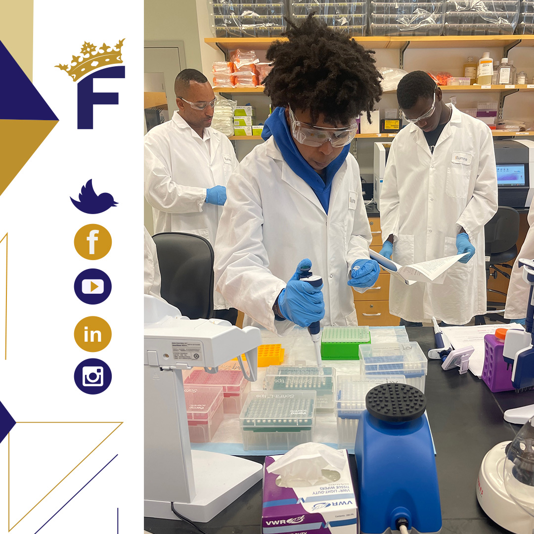 #Biomedical program participant Marselles Boyd, attended the special visit to @illuminainc learned how to perform the RNASeq library prep protocol and how to load and run their samples on the Illumina sequencer. # #biomedical #biomedicalscience #biomedicaltechnology