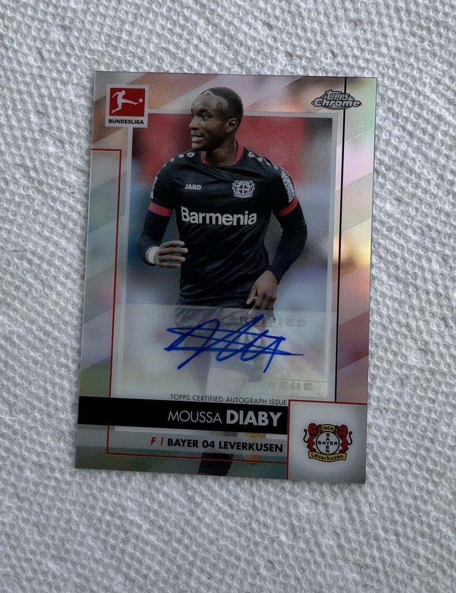 Ty_Dy_'s tweet photo. ⚽️⚽️⚽️ Shipped USA: 

Christopher Nkunku blue auto /150 - 150$

Karim Adeyemi RC Auto - 135$

Moussa Diaby Auto - 40$ 

Jamal Musiala RC match attax heroes SP (PR=265) - lot of six cards - 130$ 

Jamal Musiala Topps now #6 RC - lot of eight cards - 55$ https://t.co/kk9w7ei3rq
